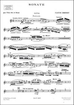 Sonate Flute/Alto/Harpe (Claude Debussy) 