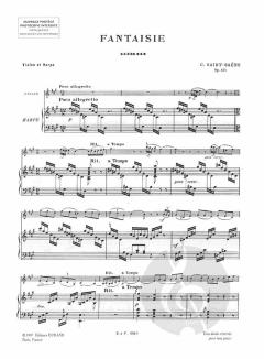 Fantaisie Op.124 Violon/Harpe (Camille Saint-Saëns) 
