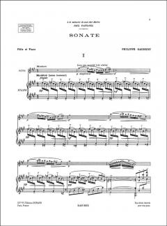 Sonate von Philippe Gaubert 