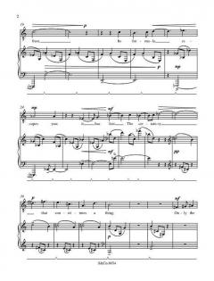 Three Auden Songs von Huw Watkins 