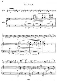 Poème lyrique - Invention - Nocturne von Nikolaj Roslawez 