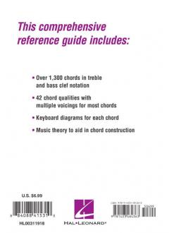 Hal Leonard Pocket Piano Chord Dictionary von Andrew DuBrock 