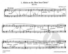 Choralvorspiele op. 57, Band IV von Karl Hoyer (Download) 