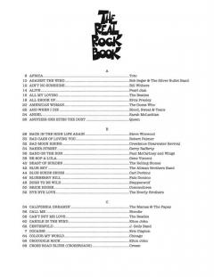 The Real Rock Book Vol. 1 