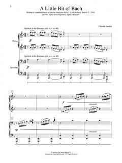 A Little Bit Of Bach von Glenda Austin 