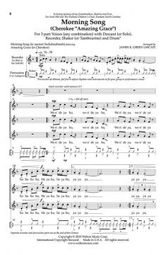 Morning Song (Cherokee 'Amazing Grace') 