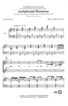 Antiphonal Hosanna (John Leavitt) 