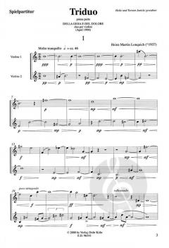 Triduo. Prima Parte. Della gioia e del dolore von Heinz Martin Lonquich 