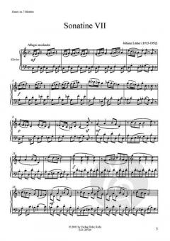 12 Sonatinen Vol. 2 von Johann Lütter 
