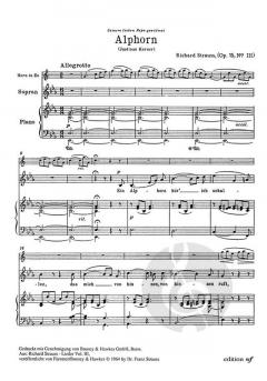 Alphorn von Richard Strauss 
