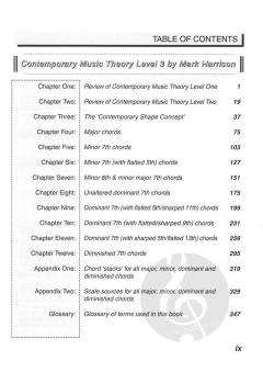 Contemporary Music Theory Level 3 von Mark Harrison 