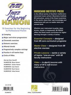 Jazz Chord Hanon von Peter Deneff 