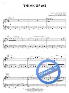 Phantom Of The Opera Intermediate Piano Solos von Andrew Lloyd Webber 