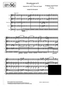 Divertimento in B KV 270 (Wolfgang Amadeus Mozart) 