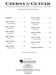 Czerny For Guitar von Carl Czerny 
