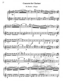 Concerto For Clarinet von Wolfgang Amadeus Mozart 