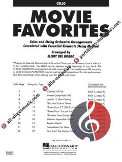 Movie Favorites Cello 