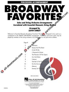 Broadway Favorites for Strings 
