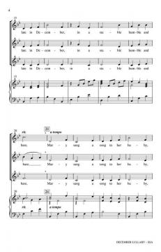 December Lullaby von George L.O. Strid (Download) 