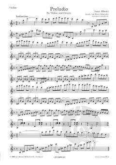 Preludio von Isaac Albeniz 