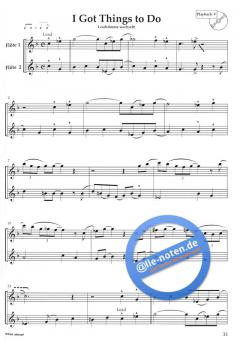 Ein halbes Dutzend Jazz Duette Vol. 2 von Hans-Jörg Fischer für Flöte im Alle Noten Shop kaufen