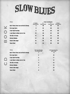 Blues Play-Along Vol. 3: Slow Blues im Alle Noten Shop kaufen