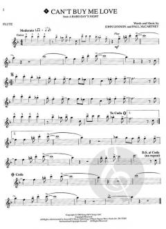 Lennon and McCartney Solos for Flute 