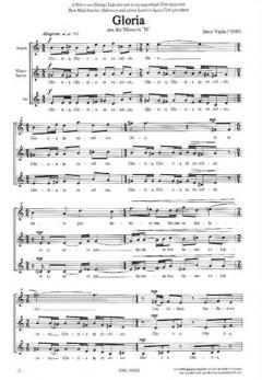 Missa in von Janos Vajda 