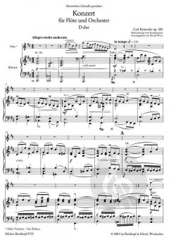 Flötenkonzert D-Dur op. 283 von Carl Reinecke im Alle Noten Shop kaufen