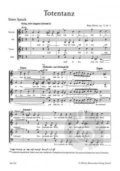 Totentanz op. 12/2 von Hugo Distler (Download) 