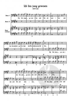 Kleine geistliche Konzerte Heft 7 von Heinrich Schütz 