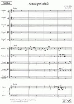 Sonata pro tabula von Heinrich Ignaz Franz Biber (Download) 