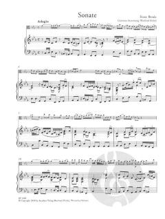 Sonate in c-moll von Franz Benda 