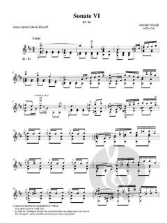 Sonate VI von Antonio Vivaldi 