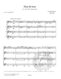 Clair de lune von Claude Debussy 