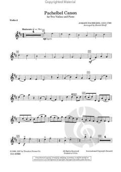 Kanon von Johann Pachelbel 