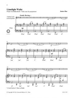 Clarinet Debut - Klavierbegleitung von James Rae 