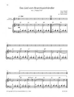 Songs mit CD von Kurt Weill 