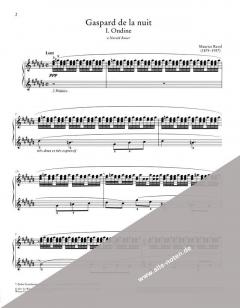 Gaspard de la nuit von Maurice Ravel 