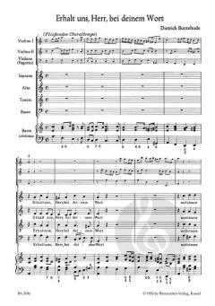 Erhalt uns Herr, bei deinem Wort von Dietrich Buxtehude (Download) 