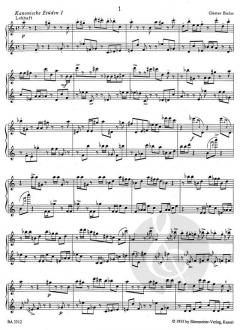 Kanonische Etüden von Günter Bialas (Download) 