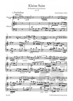 Kleine Suite op. 28 von Ernst Krenek (Download) 