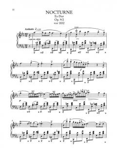 Beliebte Nocturnes von Frédéric Chopin 