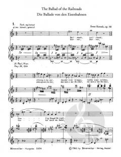 The Ballad of the Railroads (Die Ballade von den Eisenbahnen) von Ernst Krenek (Download) 