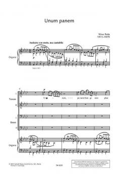 Unum panem von Nino Rota 