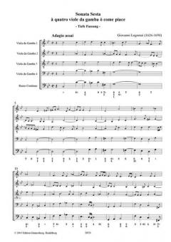 Sonata Sesta von Giovanni Legrenzi 