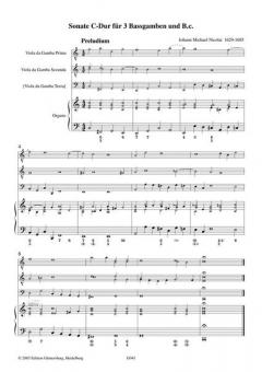 Sonate C-Dur von Johann Michael Nicolai 