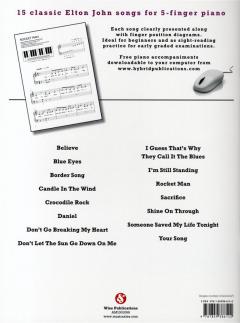 Easiest 5-Finger Piano Collection: Elton John 