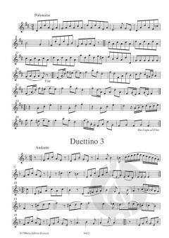 6 Duettini von Franz Vincenz Krommer 