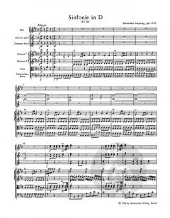Sinfonie Nr. 20 D-Dur KV 133 von Wolfgang Amadeus Mozart (Download) 